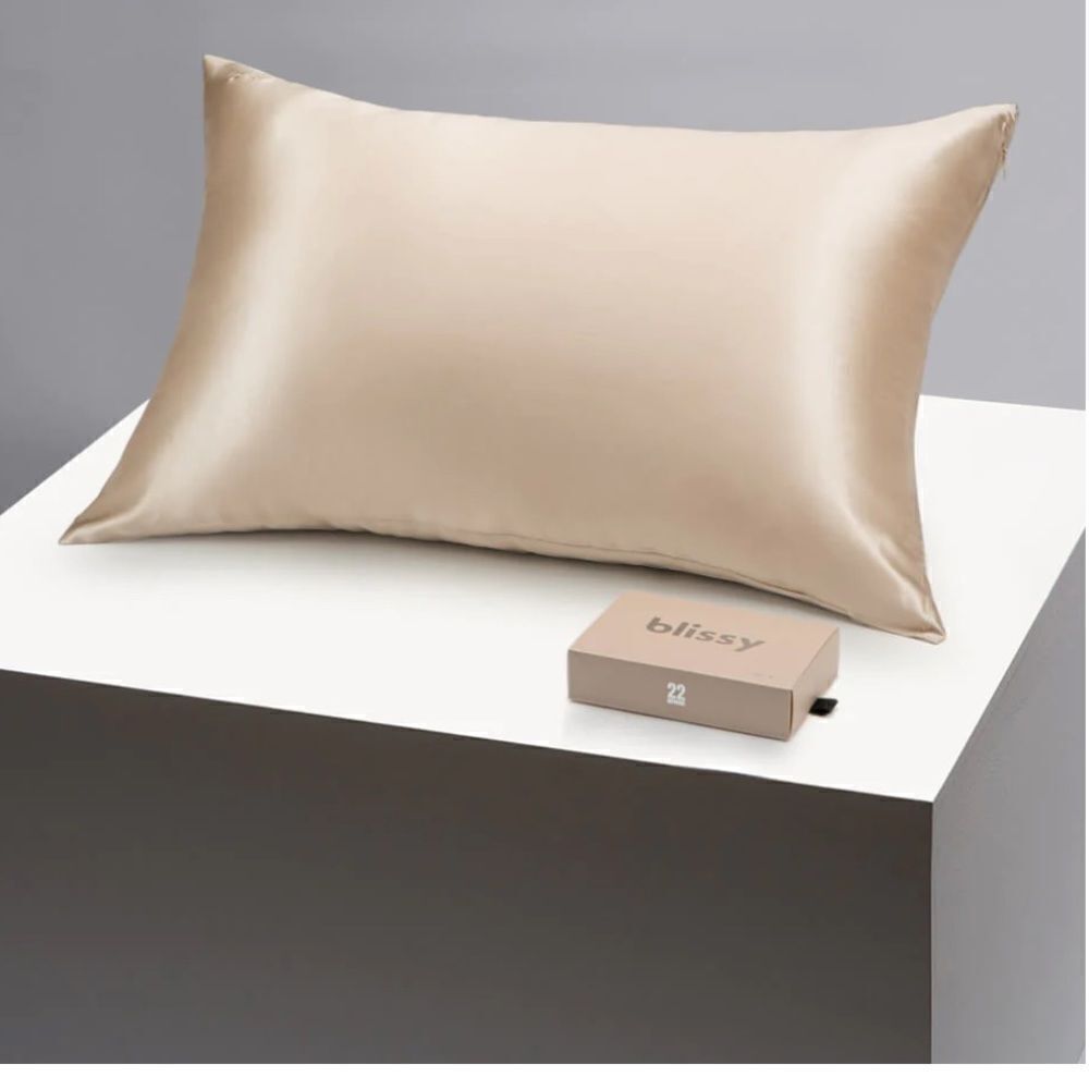 Blissy Silk Pillowcase - King with a zipper $110